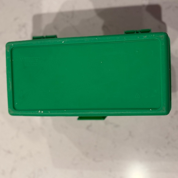 Vintage Woodsream Classic Green Tackle Box with Handle & Insert Great Condition - Picture 8 of 14